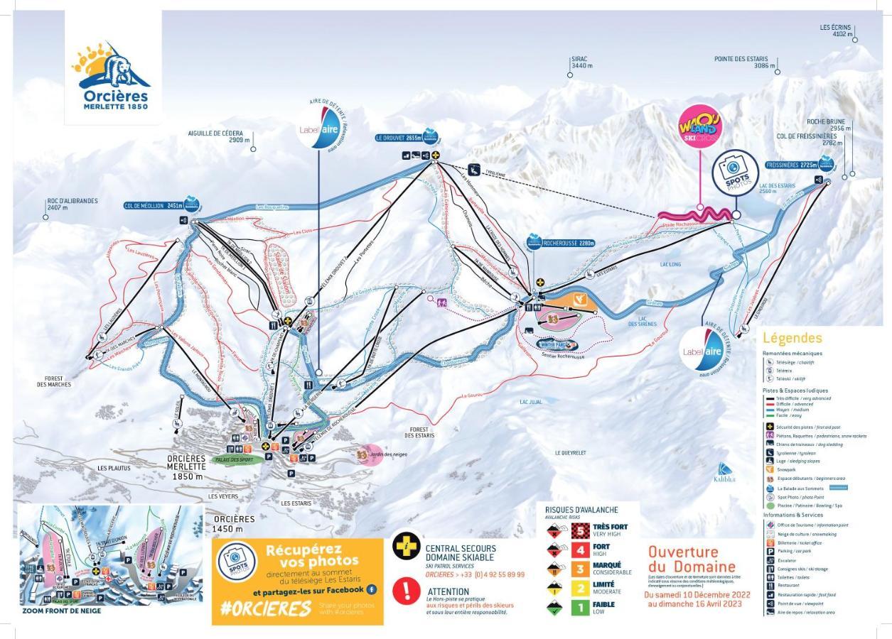 Appt T2 Cabine 4-6 Personnes Au Pied Des Pistes ออร์ซิแยร์ ภายนอก รูปภาพ