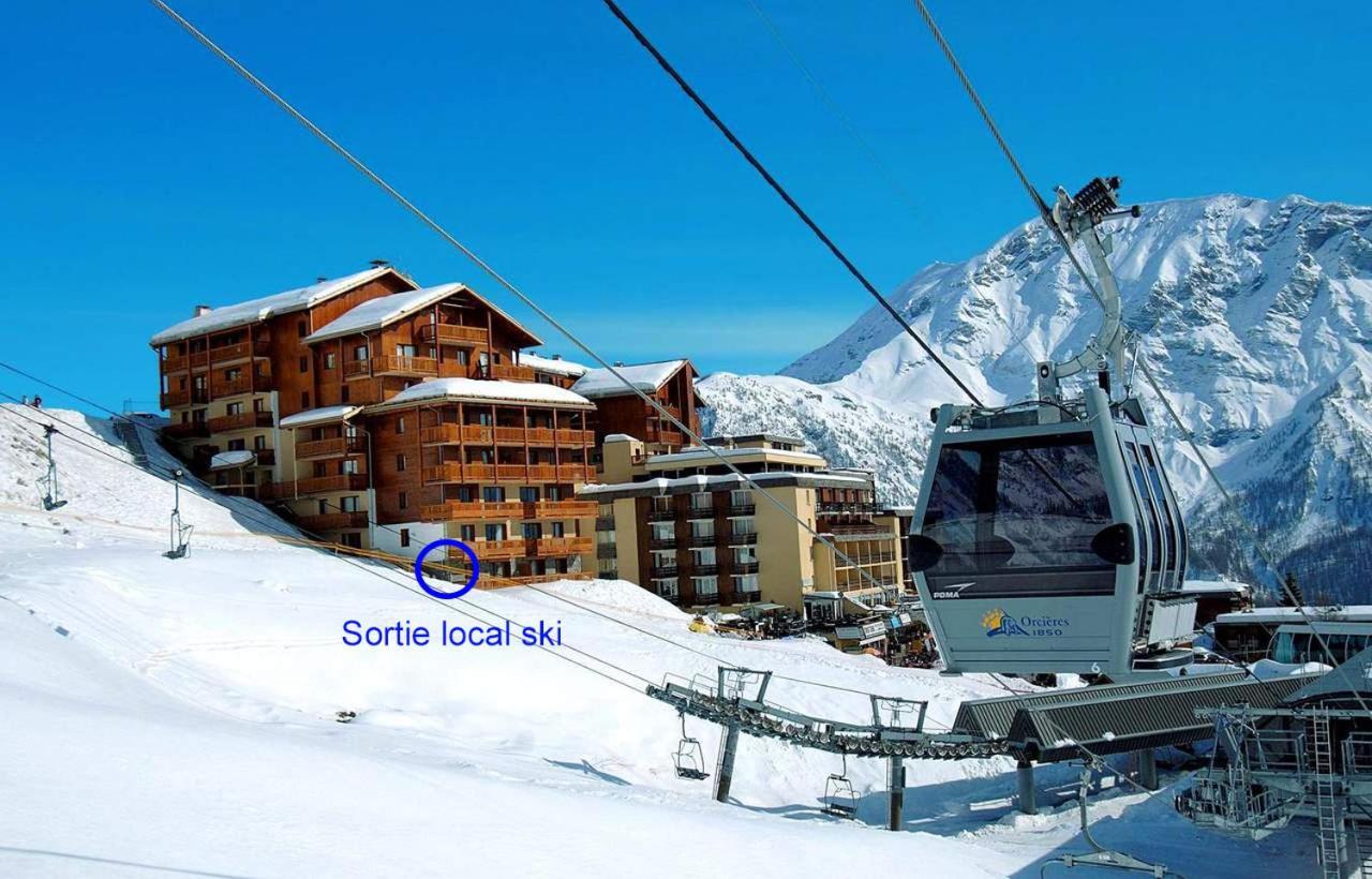 Appt T2 Cabine 4-6 Personnes Au Pied Des Pistes ออร์ซิแยร์ ภายนอก รูปภาพ
